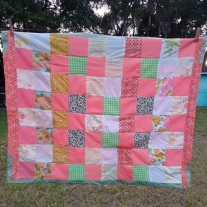 Vintage baby quilt